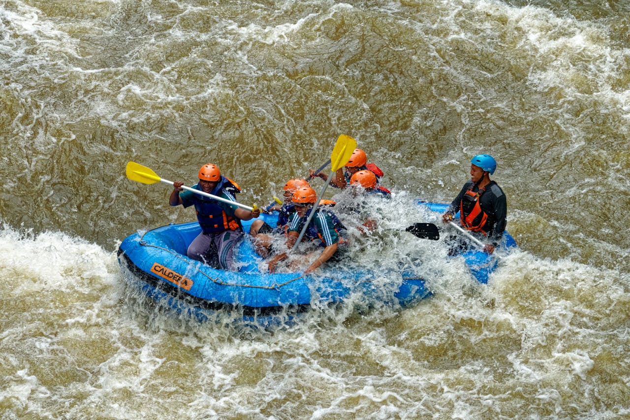 River Rafting in der Schweiz